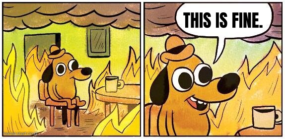 This is Fine (Blank) preview